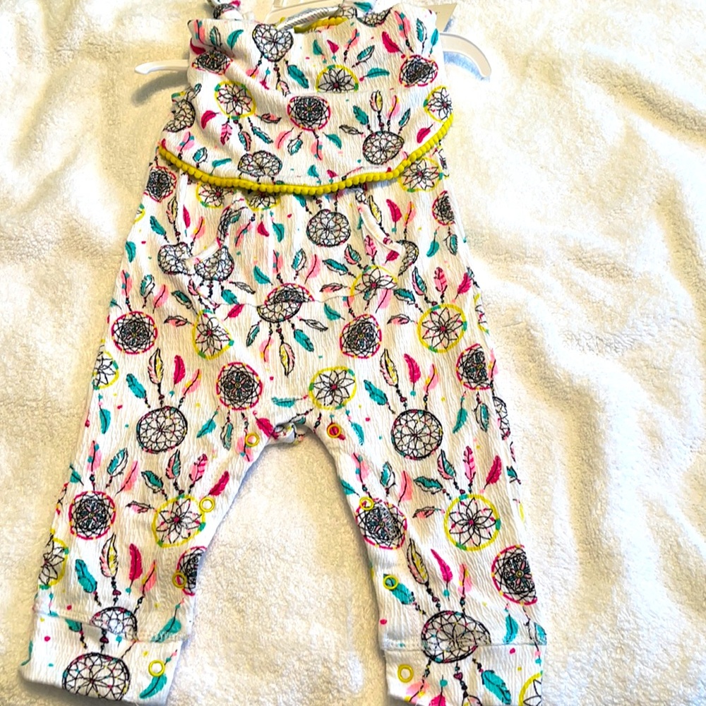 2 piece Miniville 12months baby girl onesie